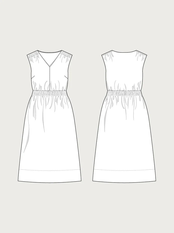 Smocked Dress Pattern - The Assembly Line - Simplifi Fabric