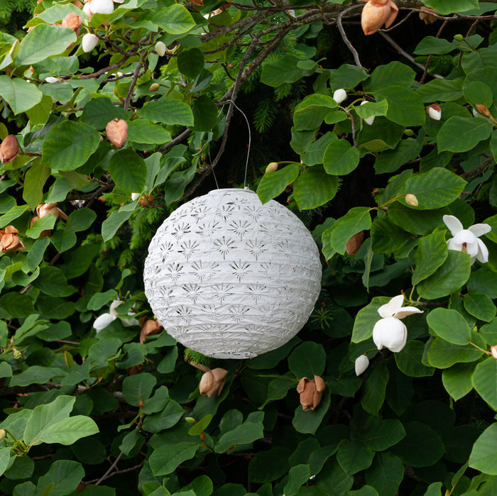 Soji Stella Globe Deco Lantern -White