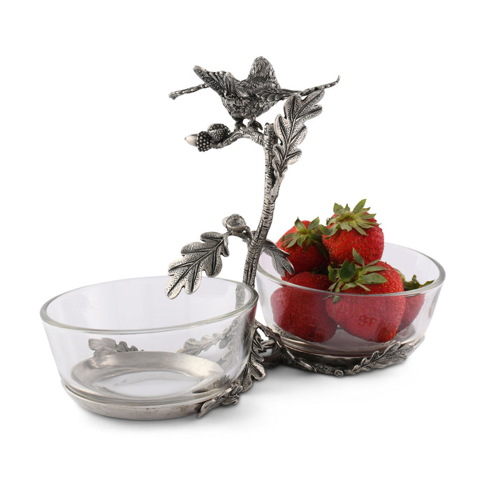 Vagabond House Song Bird Double Condiment Bowl Product Image