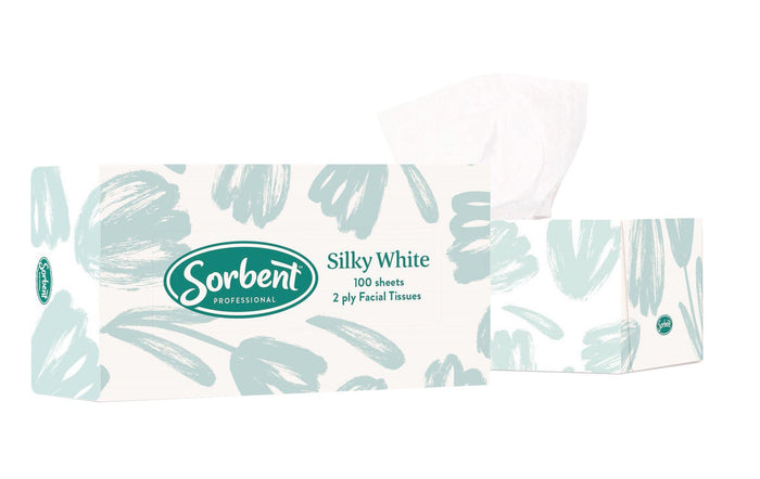 Sorbent Facial Tissues 2ply