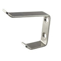 Stainless steel hat and coat hook, screw fix with 20mm projection