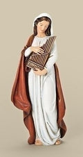 St. Cecilia statue, 6" tall
