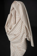 Stipple Pink Stripe Handwoven Indian Cotton - Merchant & Mills - Simplifi Fabric