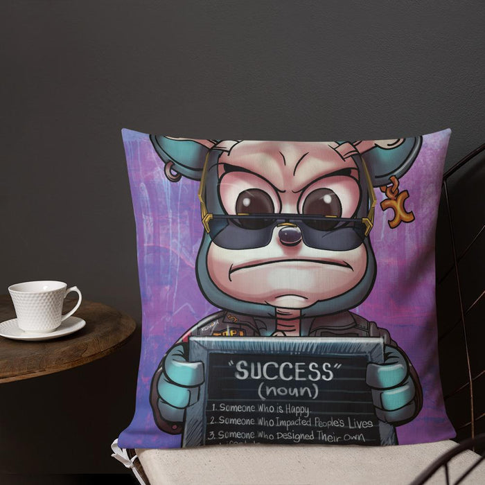 SUCCESS DEFINITION PREMIUM PILLOW - REBHORN DESIGN