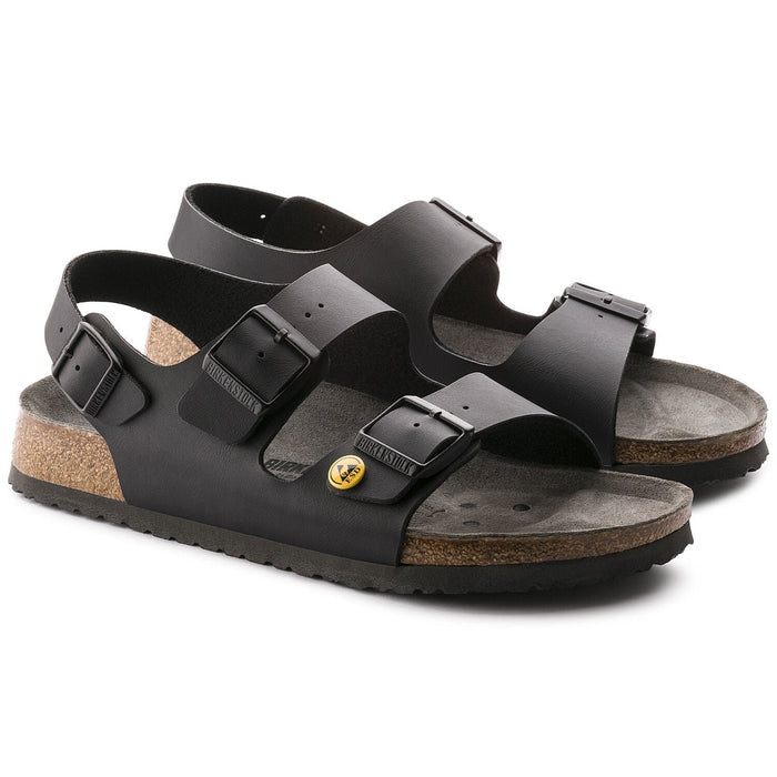Svart Milano fra Birkenstock, ESD-godkända sulor