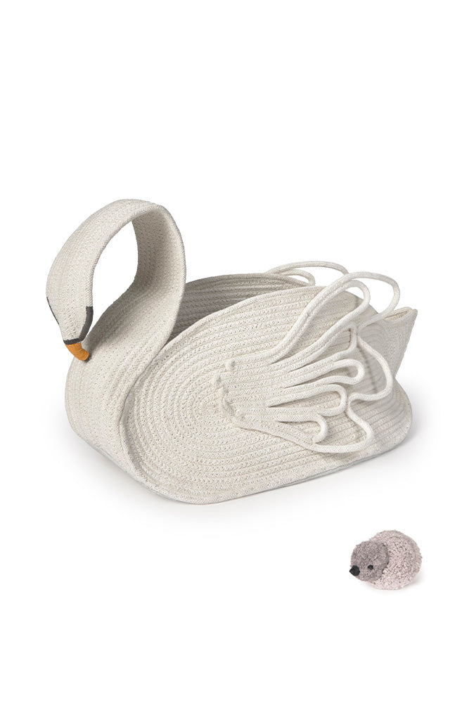 Swan Basket - Rugs by Roo