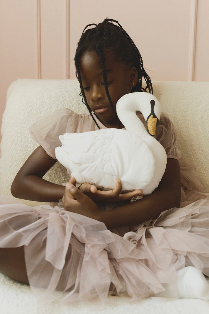 Swan Cushion - Rugs by Roo