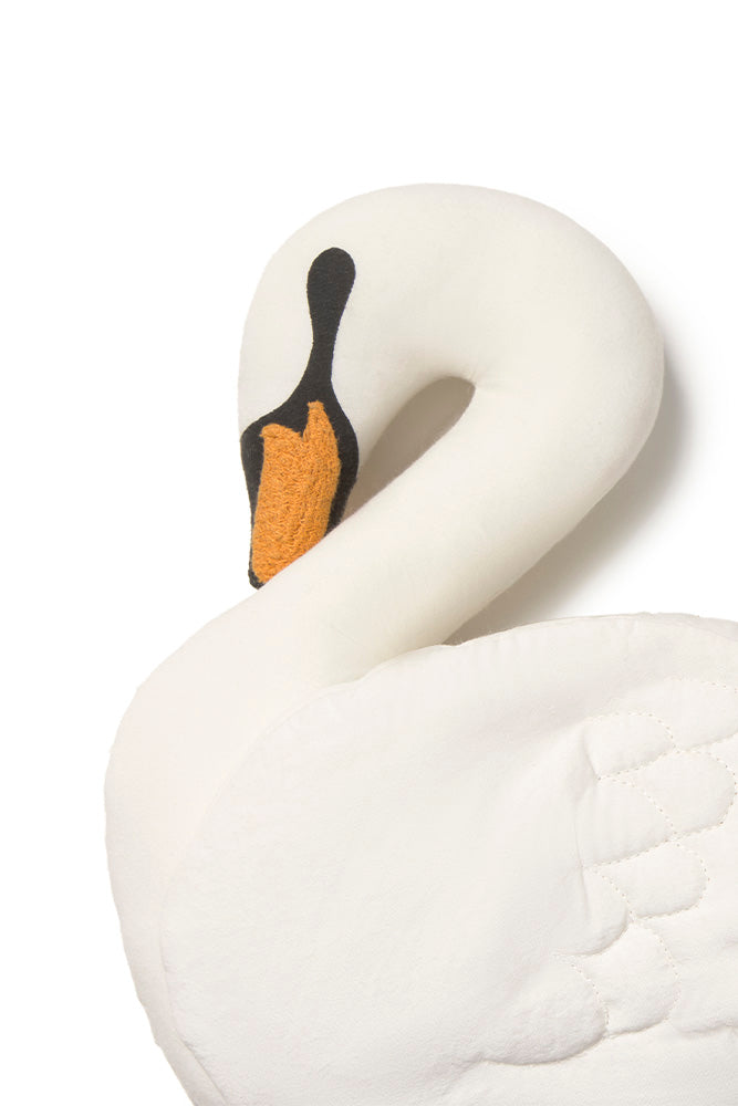 Swan Cushion - Rugs by Roo