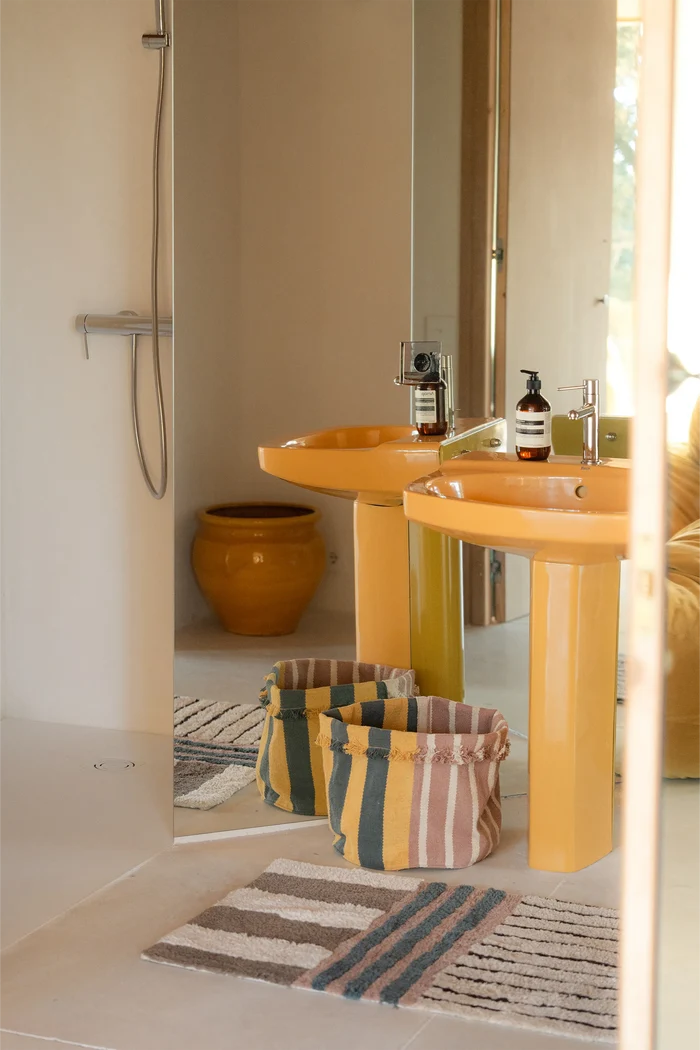 Tall Terrazzo Basket