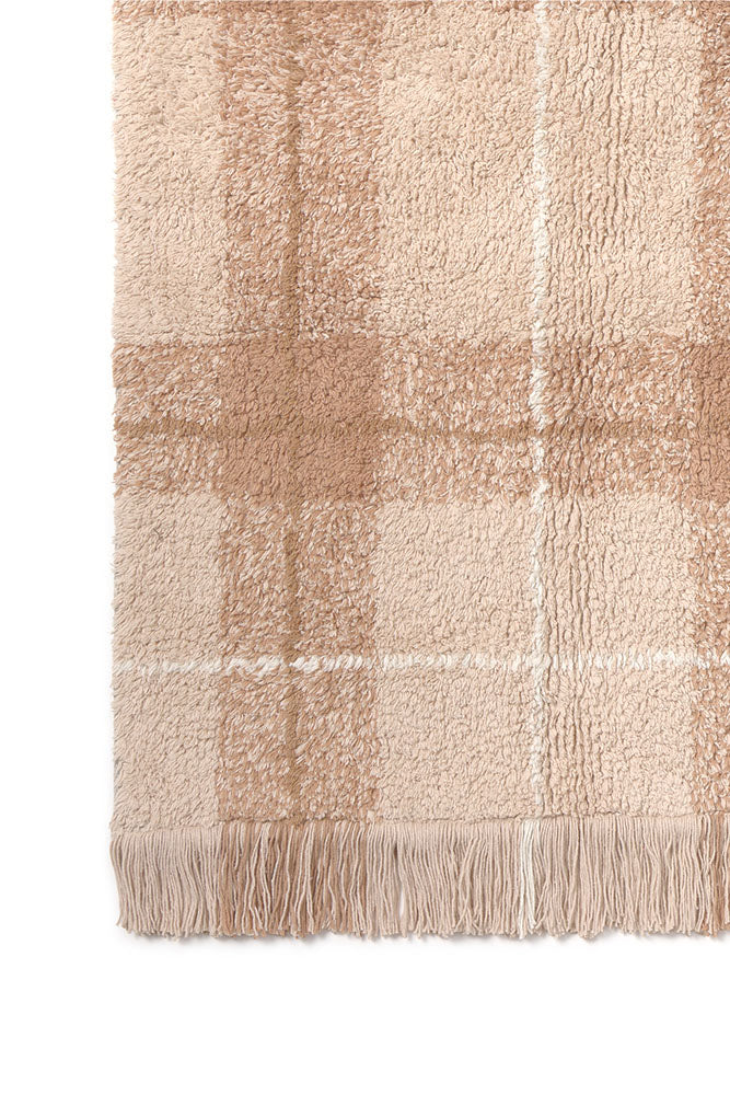 Tartan Rose Washable Area Rug - Rugs by Roo