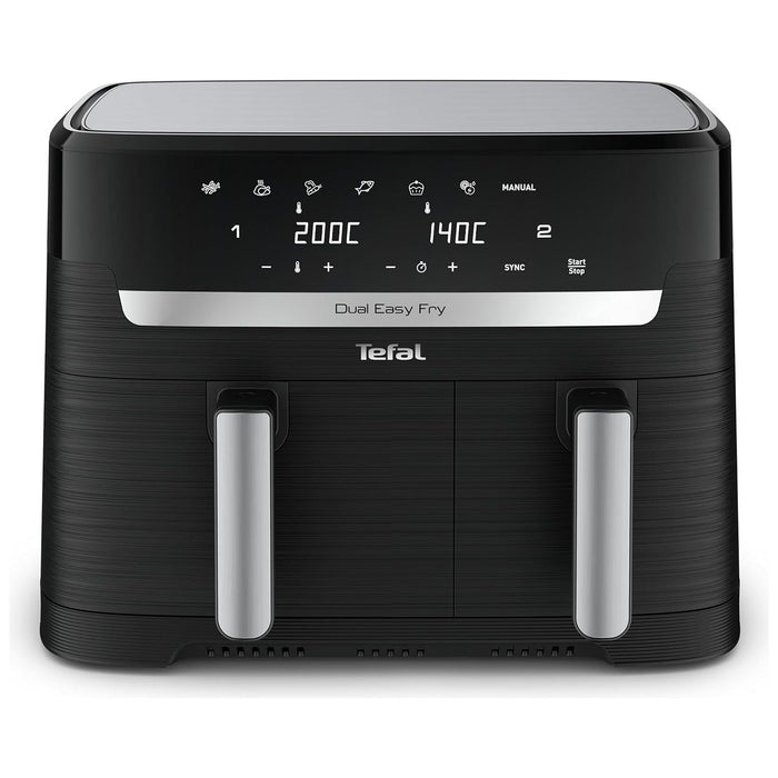 Tefal 8.3L 2700W Dual Zone 7 in 1 Digital Air Fryer - Black | EY901840 from Tefal - DID Electrical