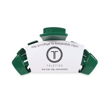 Teleties Classic Claw Clip -Mistletoe