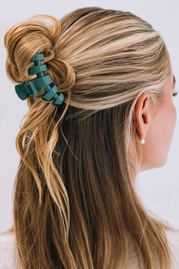 Teleties Classic Claw Clip -Mistletoe