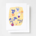 Thank You Plant Risograph Card