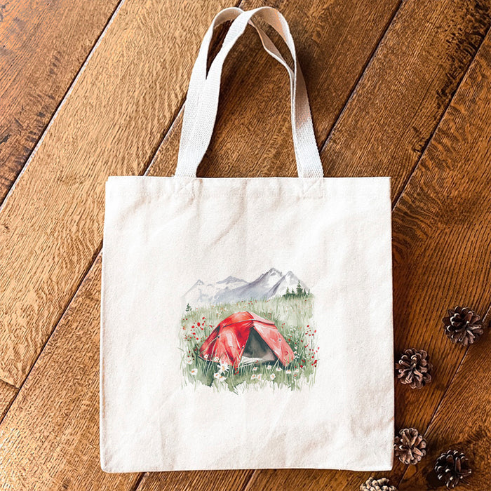 The Red Tent - Canvas Tote Bag