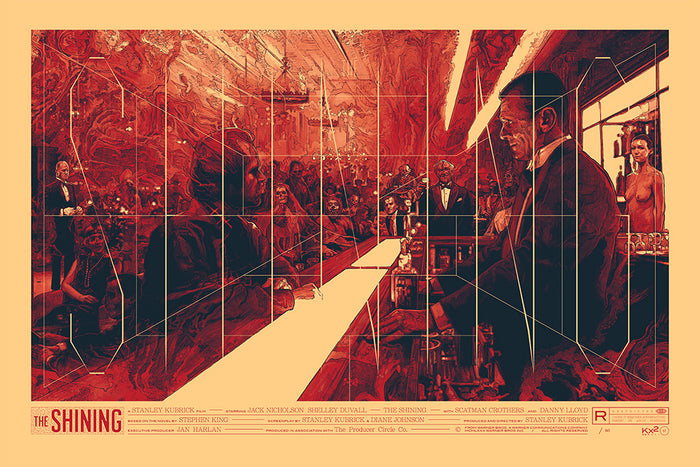 The Shining by Krzysztof Domaradzki, 36" x 24" Screen Print