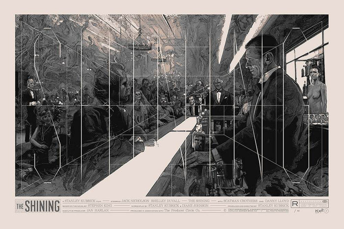 The Shining (variant) by Krzysztof Domaradzki, 36" x 24" Screen Print