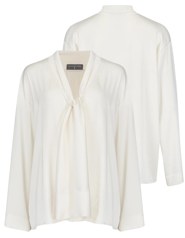 The Tie Front Blouse - PDF Pattern - The Makers Atelier - Simplifi Fabric
