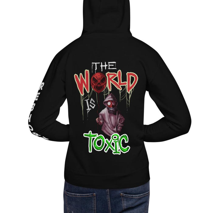The World Is Toxic Premium Hoodie - REBHORN DESIGN