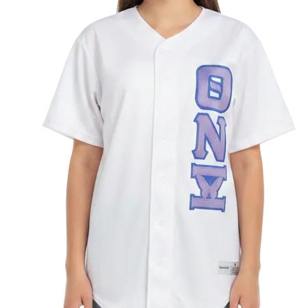 Theta Nu Xi Baseball Jersey W/Butterfly Xi
