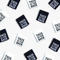 "THIS IS THE BACK" v.2 Woven Label Pack - Kylie And The Machine - Simplifi Fabric