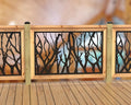 Tree Branches Railing Panel Insert - Madison Iron and Wood