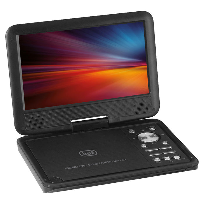 Trevi PDX 1409 S2 Portable DVD Player - Black | 028378 from Trevi - DID Electrical