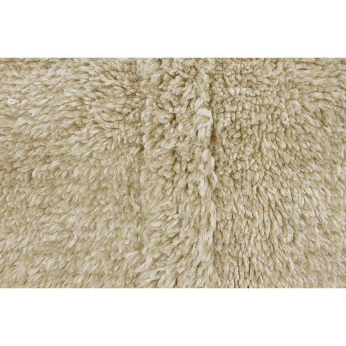 Rugs by Roo | Lorena Canals Tundra Blended Beige Woolable Area Rug-WO-TUN-LBG-S