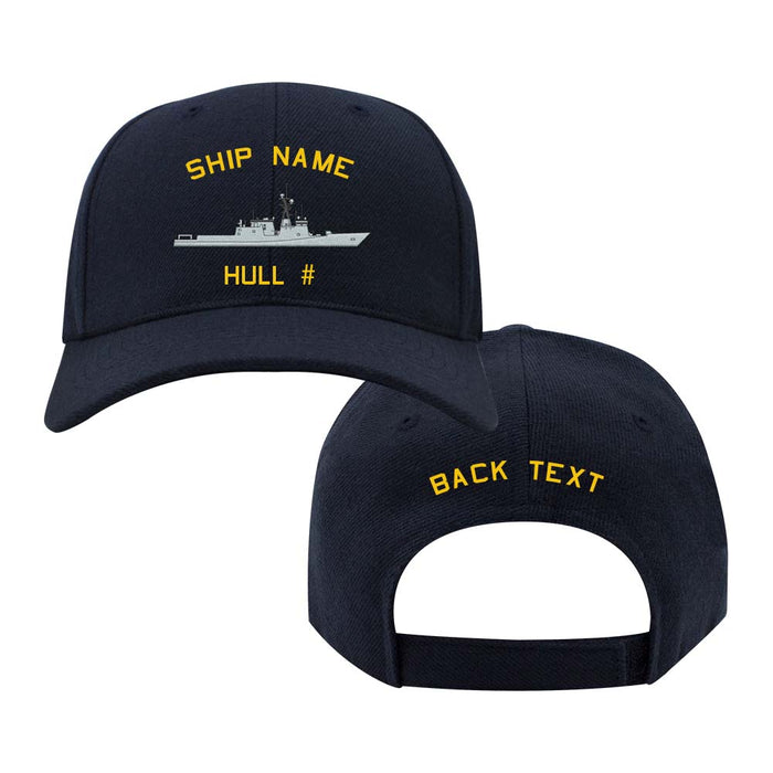 US Navy Custom Ship Cap - Legend Class Hats and Caps