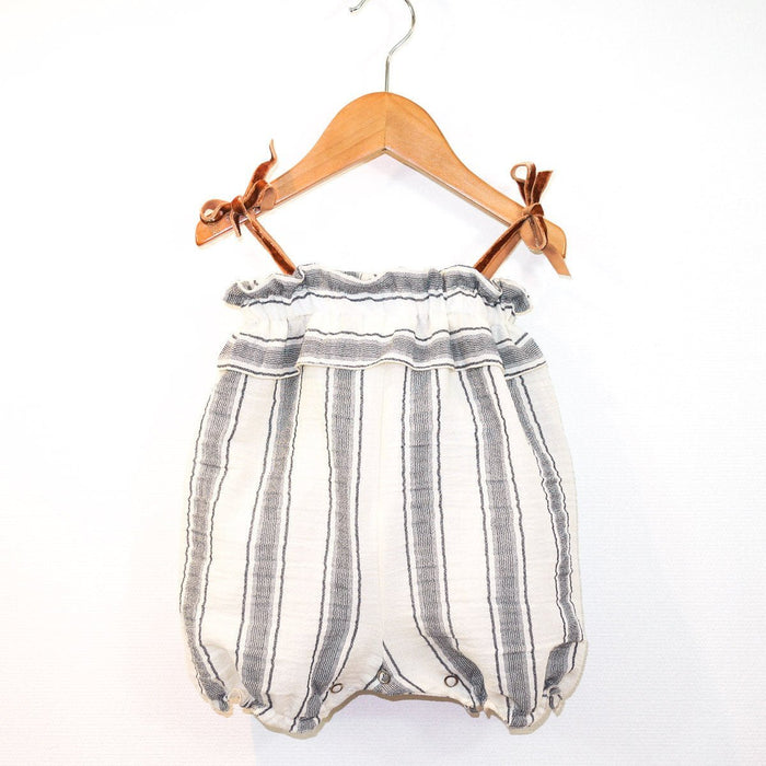 Volantis Tank Romper Sewing Pattern - Baby 1/24M - Ikatee - Simplifi Fabric