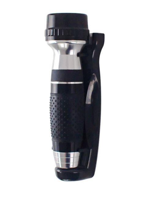 Wall Mounted Hotel Emergency Torch - Black