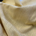 Whispering Lines/Diamonds Pointelle Knit Fabric - Organic Cotton - Cornflower - Simplifi Fabric