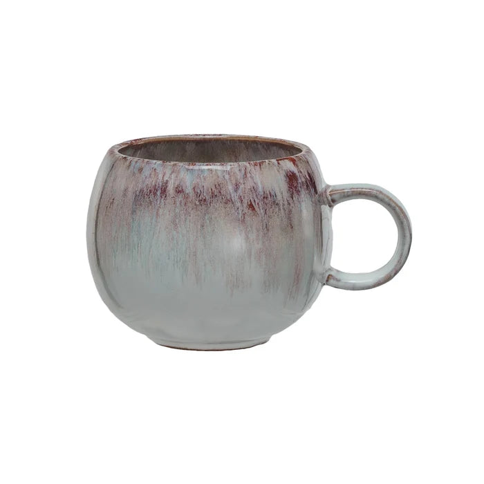 White & Berry Stoneware Mug