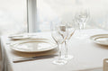 White table cloth 230cm (Round) - (2 pack)