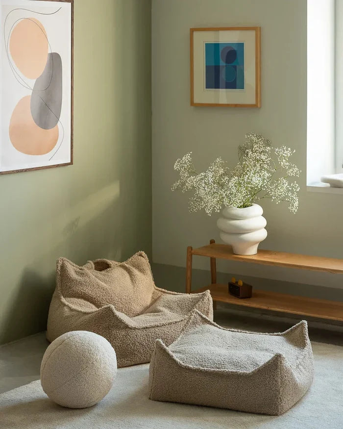 Wigiwama Biscuit Square Ottoman - Rugs by Roo