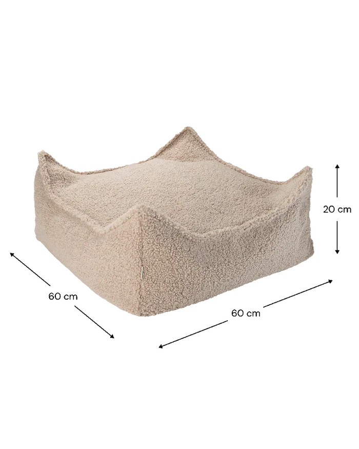 Wigiwama Biscuit Square Ottoman - Rugs by Roo