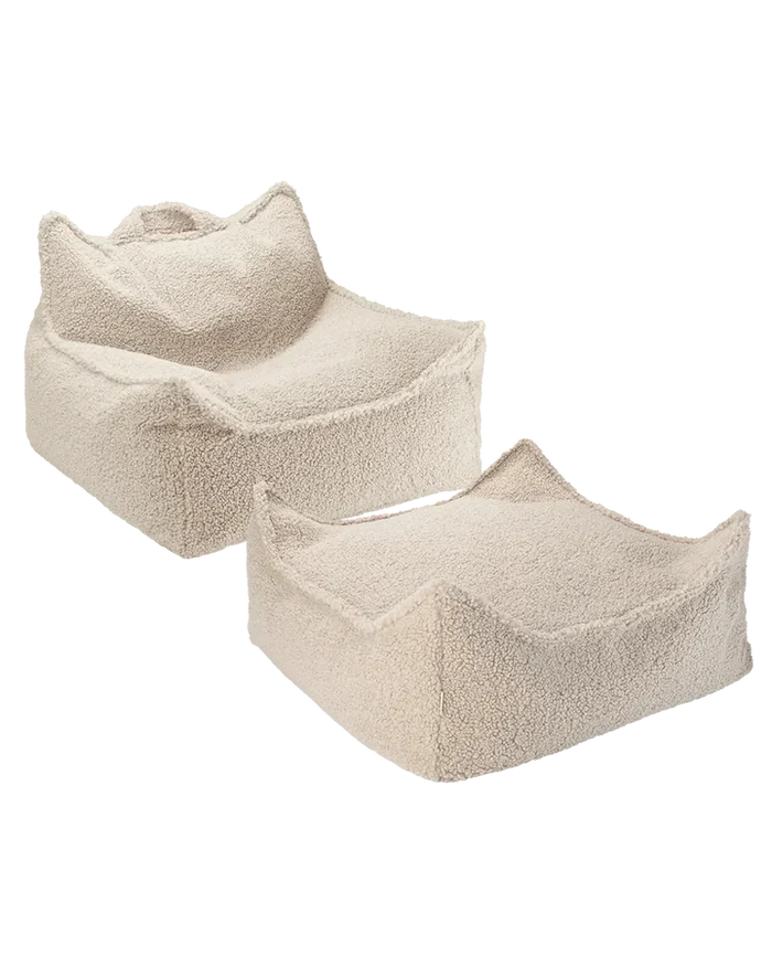 Wigiwama Biscuit Square Ottoman - Rugs by Roo