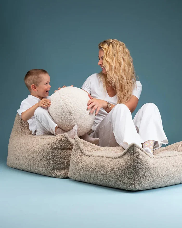 Wigiwama Biscuit Square Ottoman - Rugs by Roo