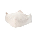 Wigiwama Cream Square Ottoman - Rugs by Roo