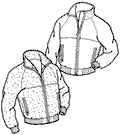 Women’s Blue Mountain Jacket Pattern - 513 - The Green Pepper Patterns - Simplifi Fabric