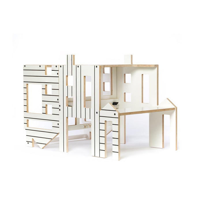 Rugs by Roo | Lakaluk Wooden Multi-Function Learning Tower Dollhouse-1121