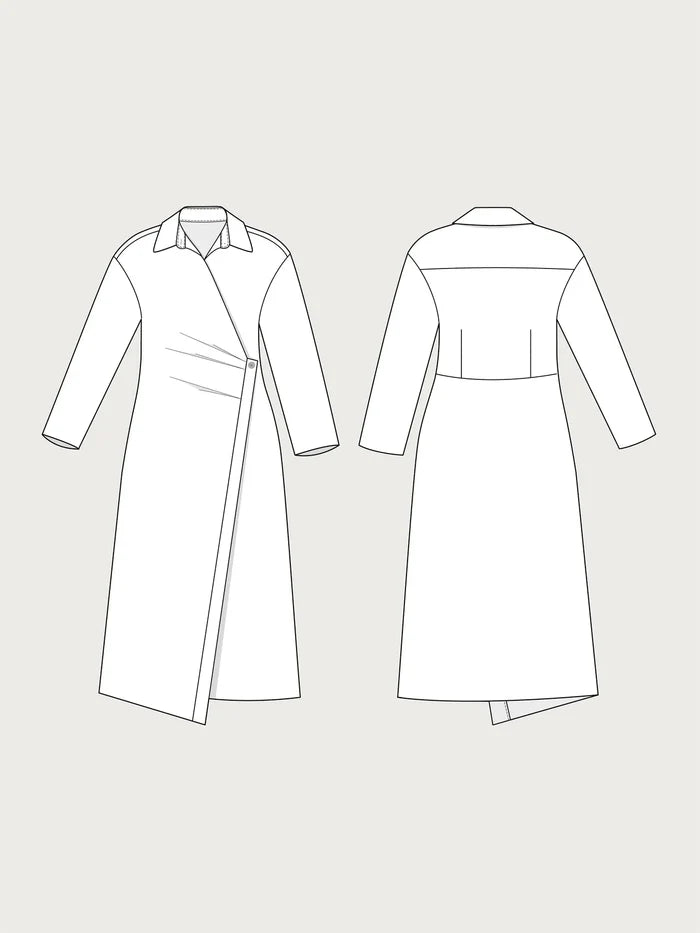 Wrap Dress Pattern - The Assembly Line - Simplifi Fabric