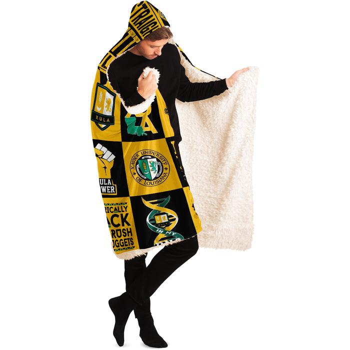 Xula hooded blanket v867