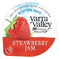 Yarra Valley Hilltop Gluten Free Strawberry Jam 16g Portion Control