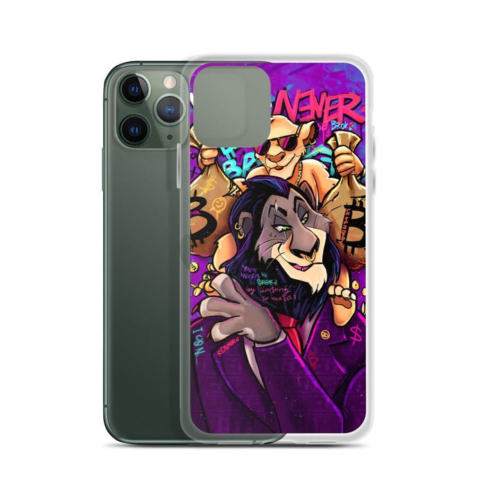 You'll Never Be Broke By Investing In Yourself iPhone Case - REBHORN DESIGN
