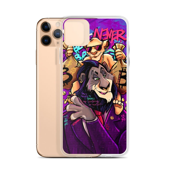 You'll Never Be Broke By Investing In Yourself iPhone Case - REBHORN DESIGN