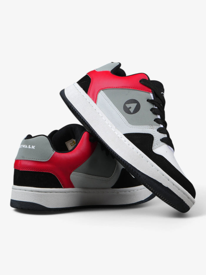 Zapatillas Airwalk Brook Negro Gris Rojo