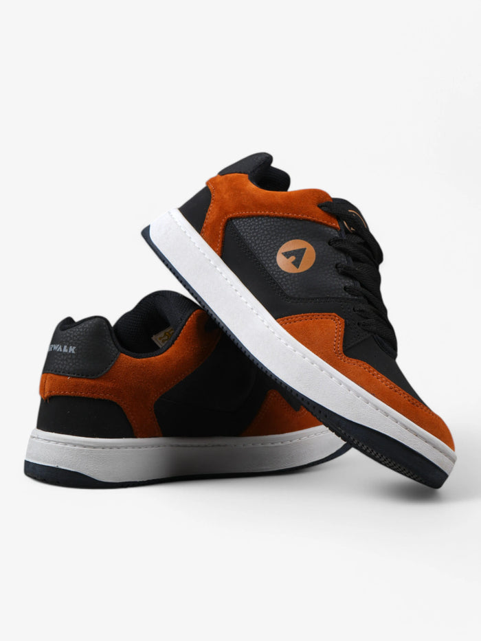 Zapatillas Airwalk Brook Negro Naranja