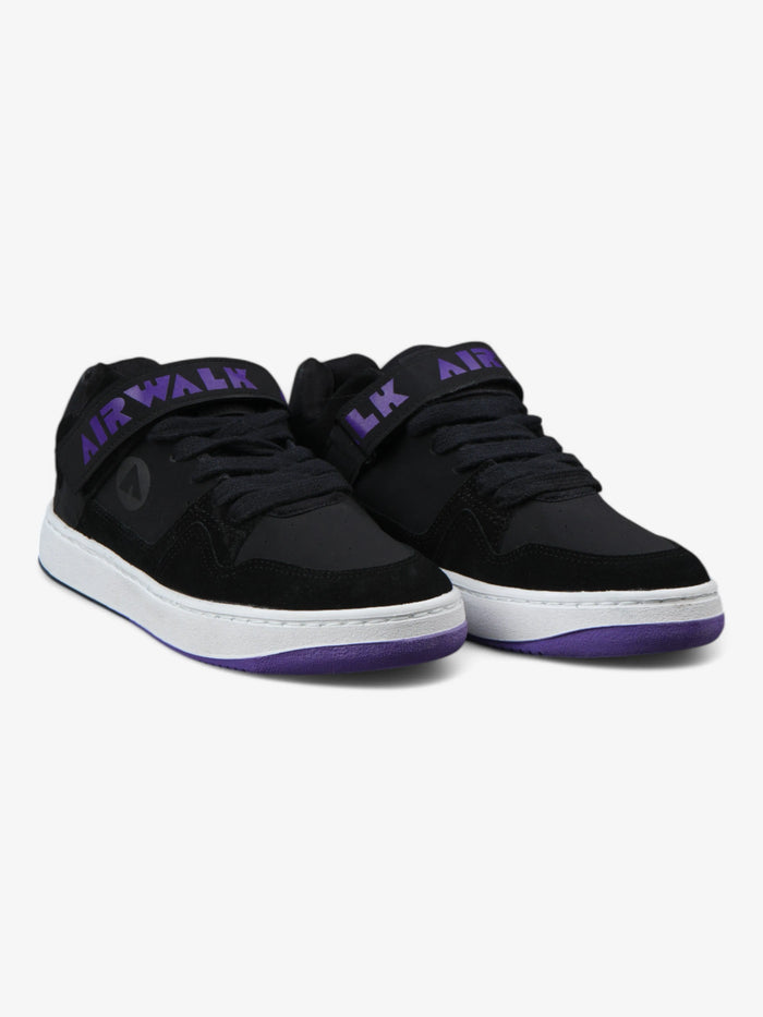 Zapatillas Airwalk Brook Negro Negro Violeta