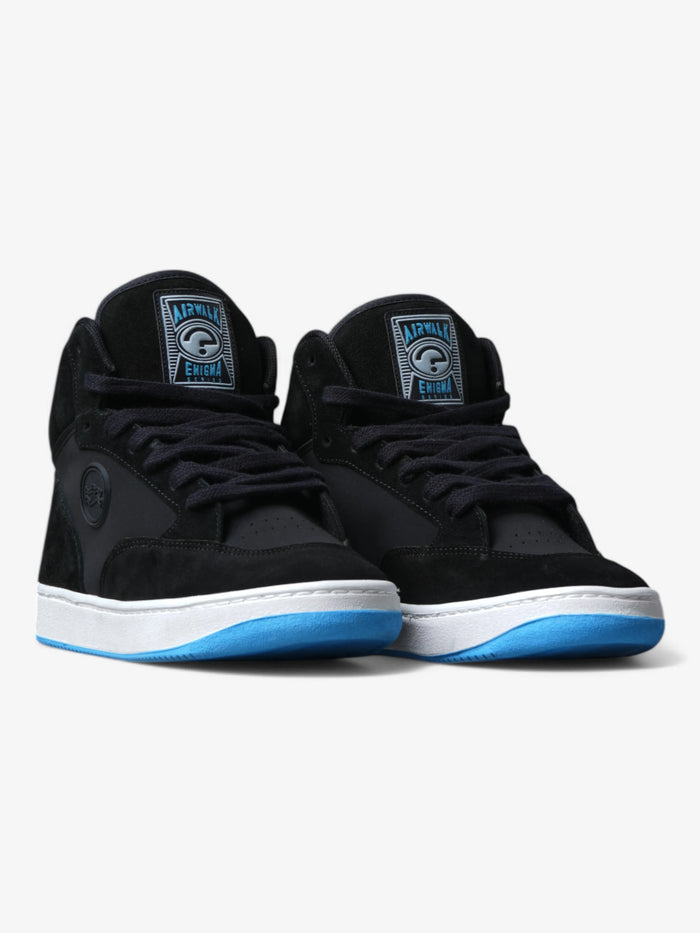 Zapatillas Airwalk Enigma Negro Celeste